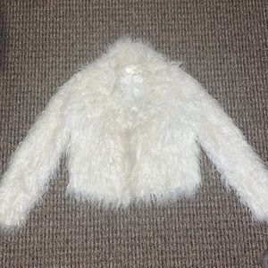Amazing meshki shag fur jacket